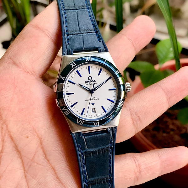 Omega Constellation Co-Axial Automatic White Dial