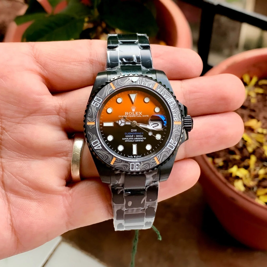Rolex Submarine Black Grail DIW Semi Swiss