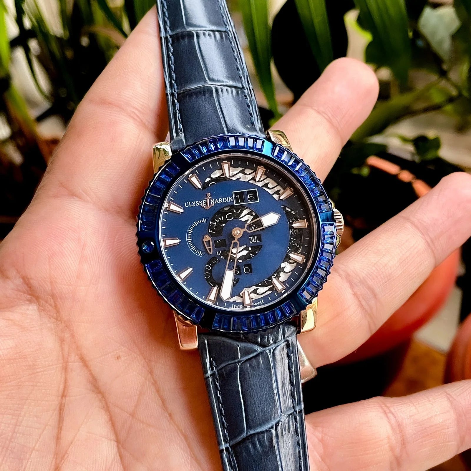 Ulysse Nardin Marine Perpetual Calendar Blue