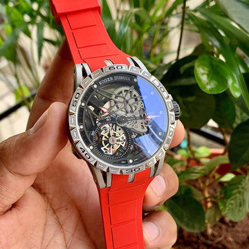 Roger Dubuis Excalibur Flying Tourbillion Red