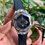 Hublot Big Bang King Unicorn Silver Diamond Quartz