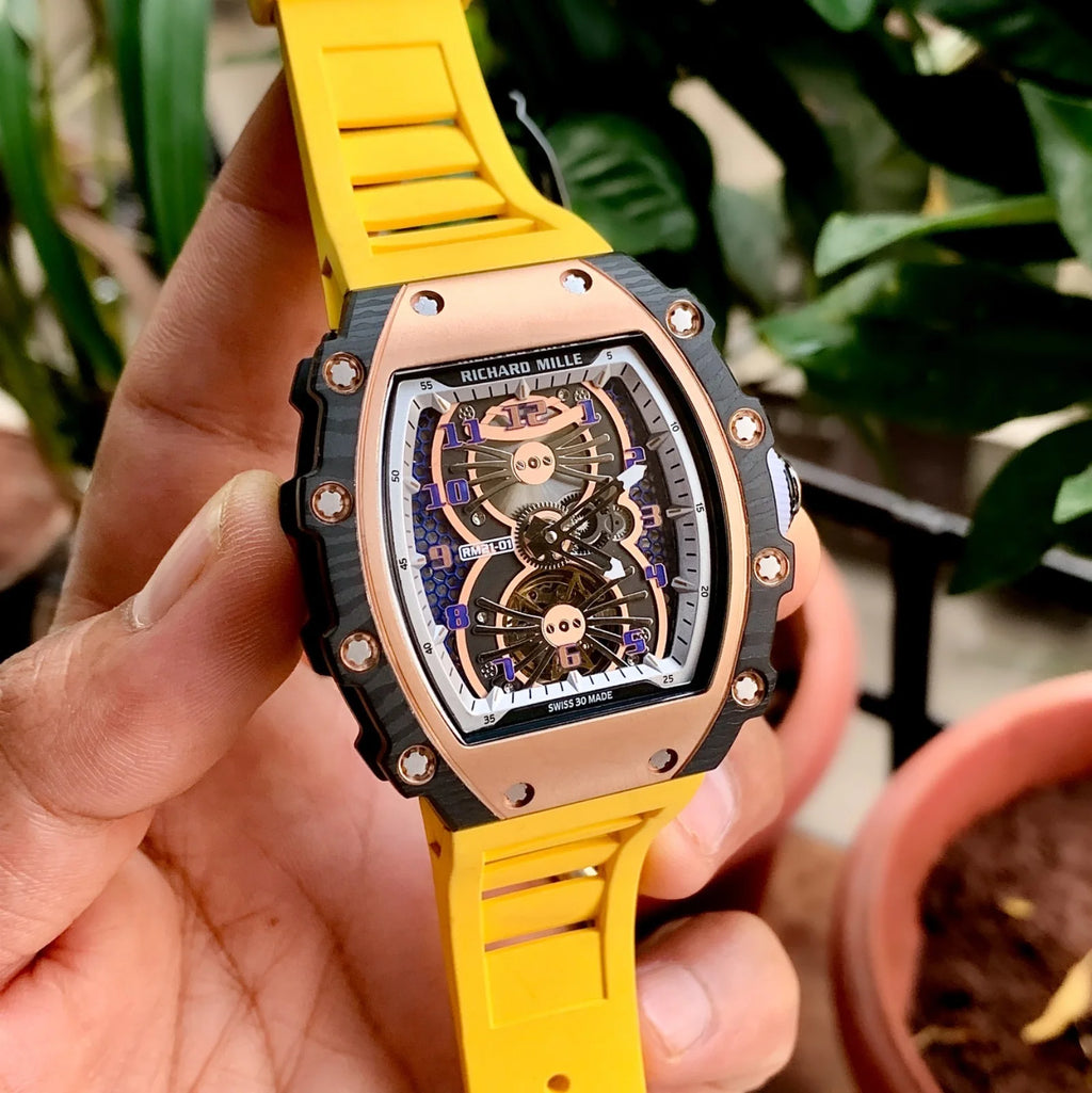 Richard Mille RM21-01 Tourbillion Aerodyne 24 Jewel Yellow