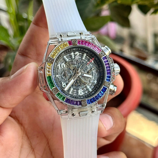 Hublot Rainbow Chronograph Quartz