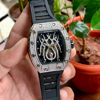 Richard Mille 19-01 Spider Black-Silver