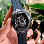 Hublot Big Bang Sang Bleu 3 Black Quartz