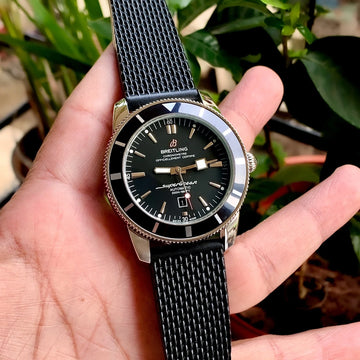 Breitling SuperOcean Black Dial Heritage