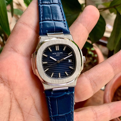 Patek Philippe Nautilus 5711 Blue Leather