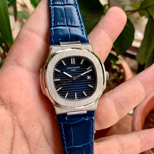 Patek Philippe Nautilus 5711 Blue Leather
