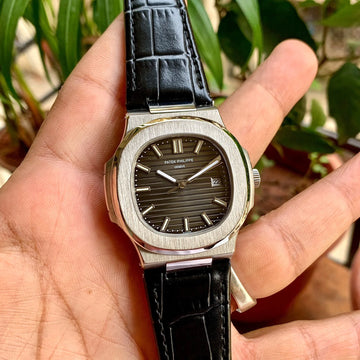 Patek Philippe Nautilus 5711 Black Leather