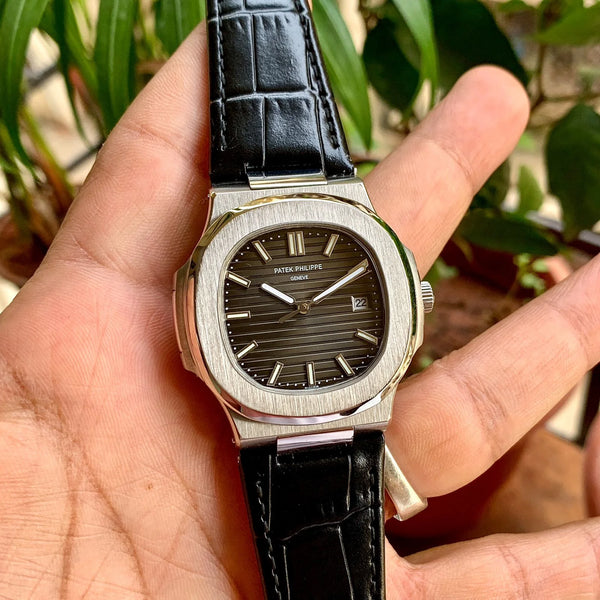 Patek Philippe Nautilus 5711 Black Leather