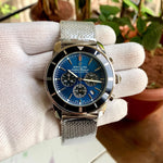 Breitling SuperOcean Heritage Chrono Silver-Black Bezel