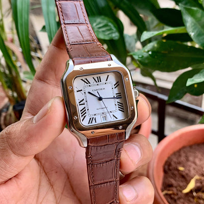 Cartier Dumont Automatic RGold Brown