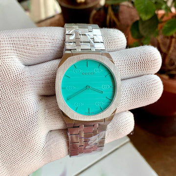 Gucci 25H Series Ocean Blue Quartz