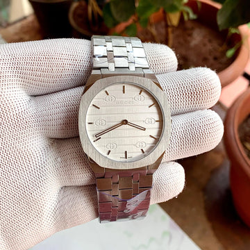Gucci 25H Series Ocean White Quartz