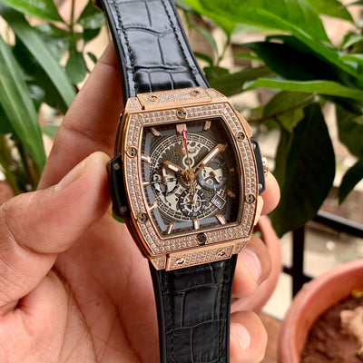 Hublot Spirit Of Big Bang King Diamond Edition Black