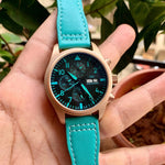 IWC Pilot Chronograph Mercedes RG Bezel