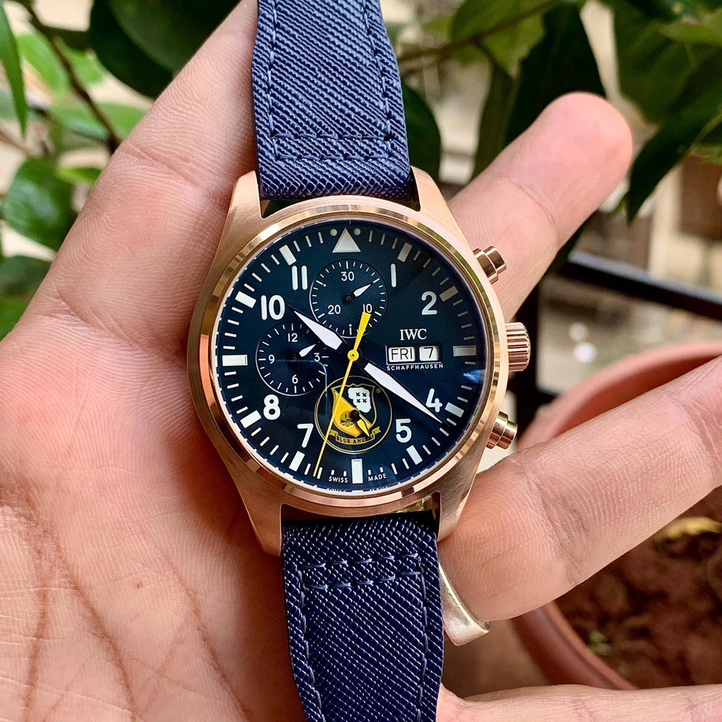 IWC Pilot’s Chronograph Edition “Blue Angels’ RG