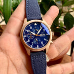 IWC Pilot’s Chrono Blue Dial IW RG
