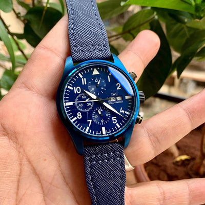 IWC Pilot’s Chronograph Blue Dial & Bezel