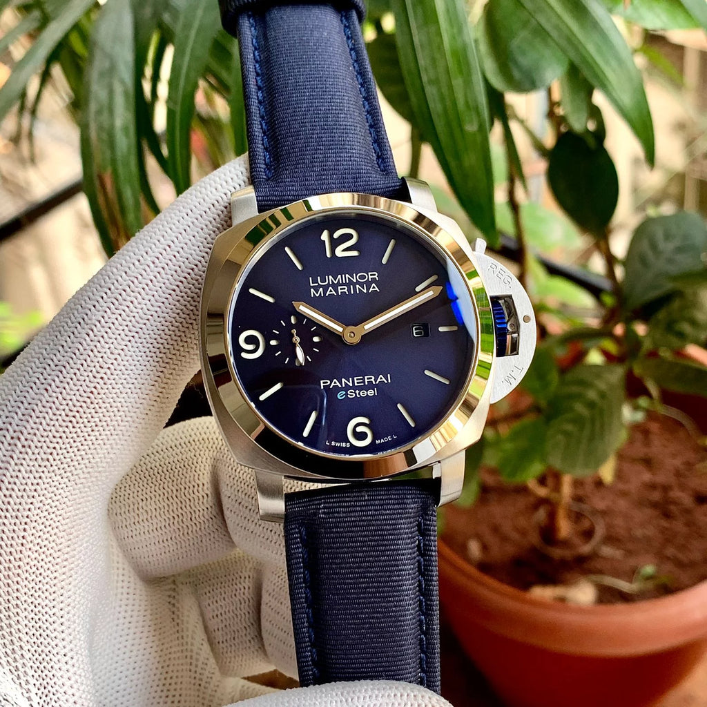 Luminor Panerai ESteel Verde Smeraldo 01157