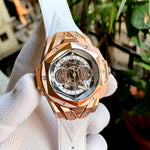 Hublot Sang King Unicorn White-RG Quartz