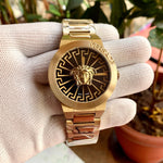 Versace Medusa Infinite Black-Full Gold