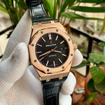 Audemars Piguet RO Leather Black Dial