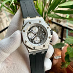Audemars Piguet RO Chronograph Silver Bezel Quartz