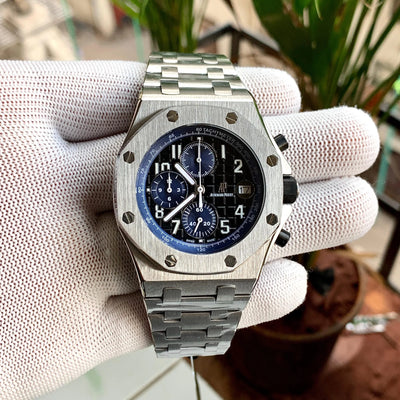Audemars Piguet RO Offshore Chrono Silver Blue Midnight