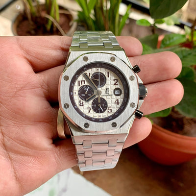 Audemars Piguet Royal Oak Offshore Silver-White Dial Quartz