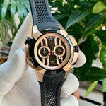 Jacob & Co Epic X Chrono RG-Black Strap Quartz