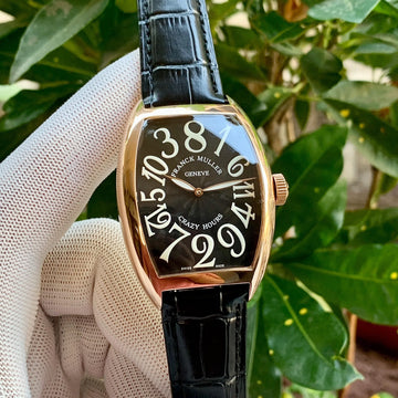 Franck Muller Crazy Hours Black-RG