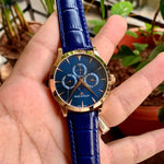 Jager Le-Couture Calender Blue RG