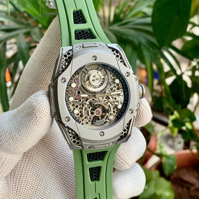 Hublot BIG BANG TOURBILLON ‘Samuel Ross’ Green Strap