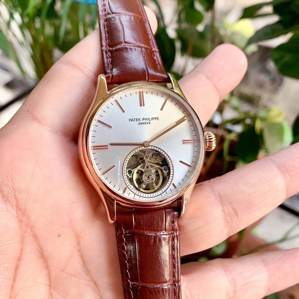 Patek Philippe Nautilus Tourbillon BRown Leather