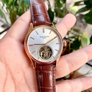 Patek Philippe Nautilus Tourbillon BRown Leather