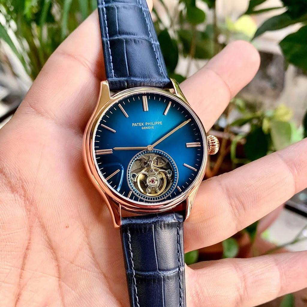 Patek Philippe Nautilus Tourbillon Blue Dial