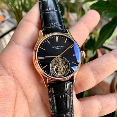 Patek Philippe Nautilus Tourbillon Black Dial