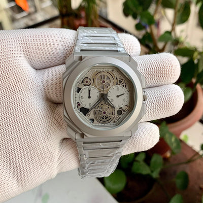 BVL Octo Finissimo Skeleton Quartz