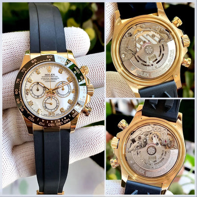 Rolex Cosmo Daytona 4130 Diamond Figure Swiss