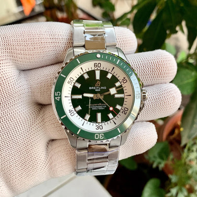 Breitling SUPEROCEAN 42 A17376 Green Auto