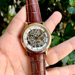 Glashutte Senator Skeletonized Edition Brown