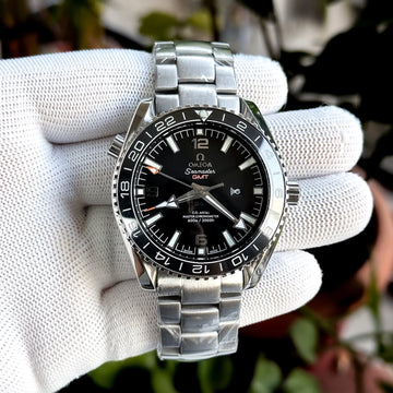 OMEGA Seamaster Planet Ocean Good Planet Black GMT