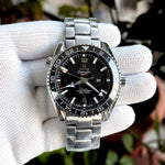 OMEGA Seamaster Planet Ocean Good Planet Black GMT