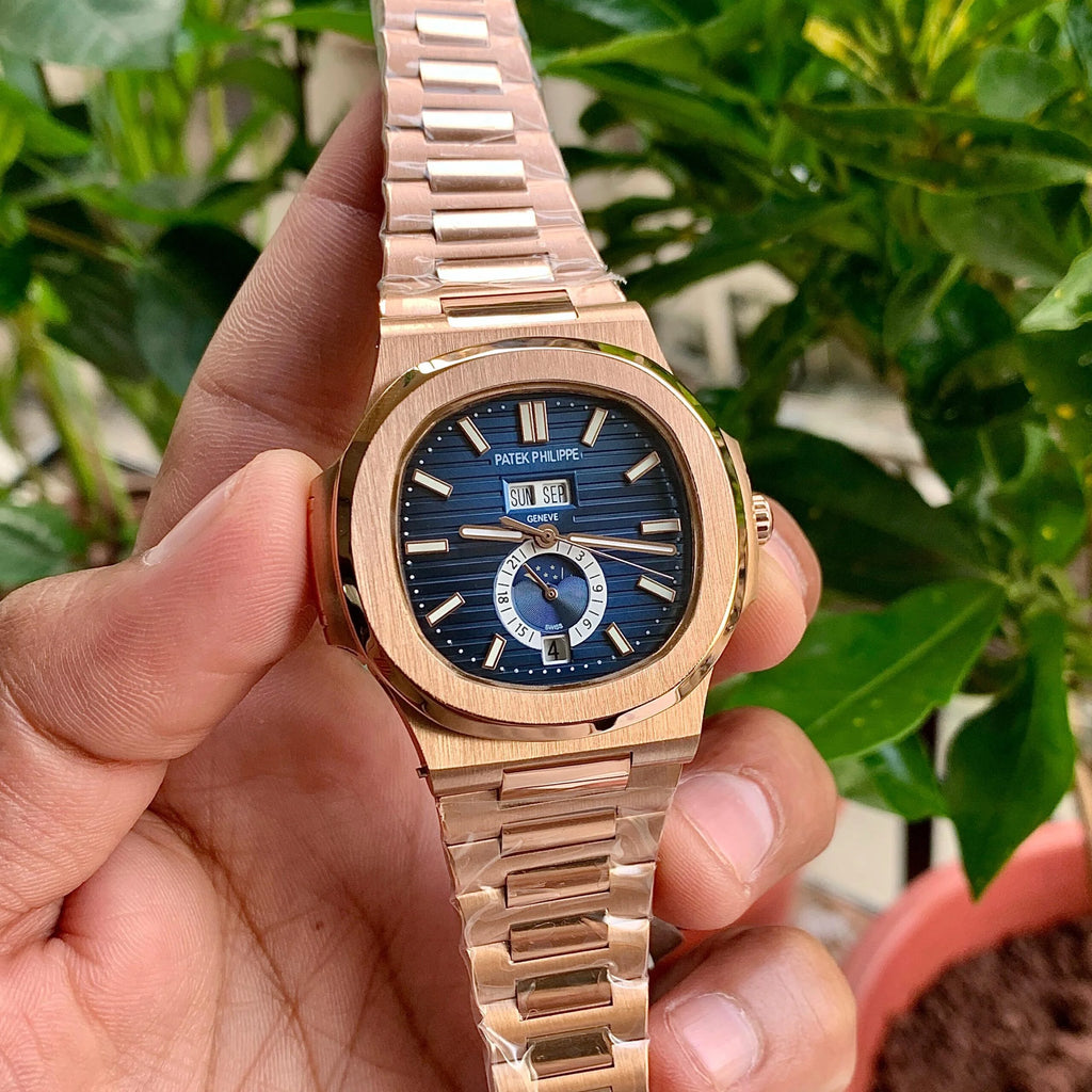 Patek Philippe Moon Face Blue Dial