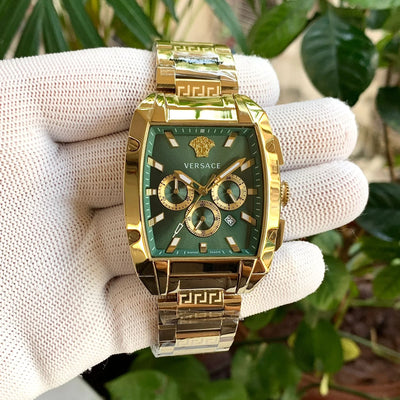 Versace DOMINUS CHRONOGRAPH Green Dial