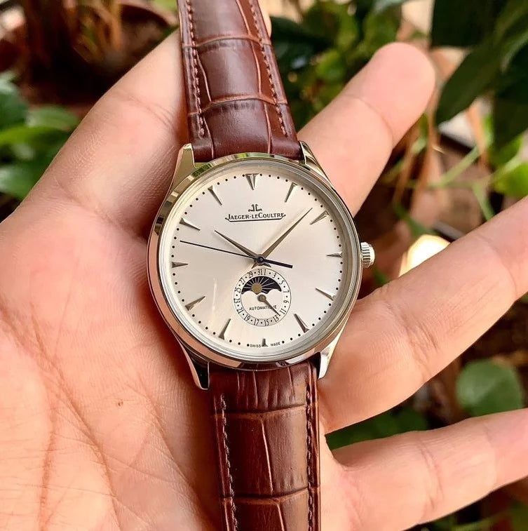 Jaeger LeCoultre Master Ultra Thin Silver Bezel