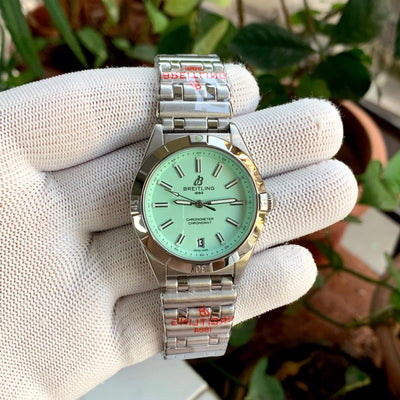 Breitling Chronomat Tiffany Dial 36Mm Quartz