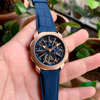 BVL Octo Roma Tourbillon Automatic RG-Blue
