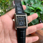 Cartier TANK MC W5330004 Silver-Black Automatic